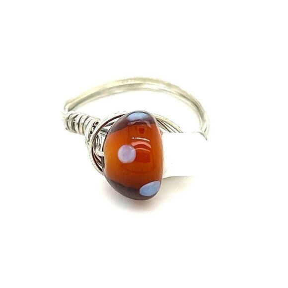 Handmade Mushroom Ring - Picture 1 of 7